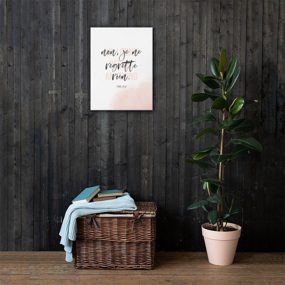 noregrets - Canvas