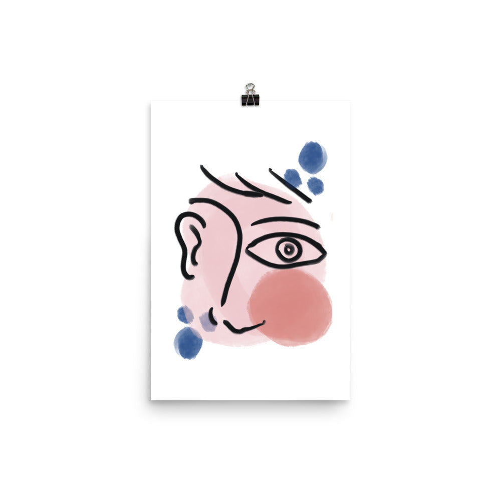 abstractface - Poster