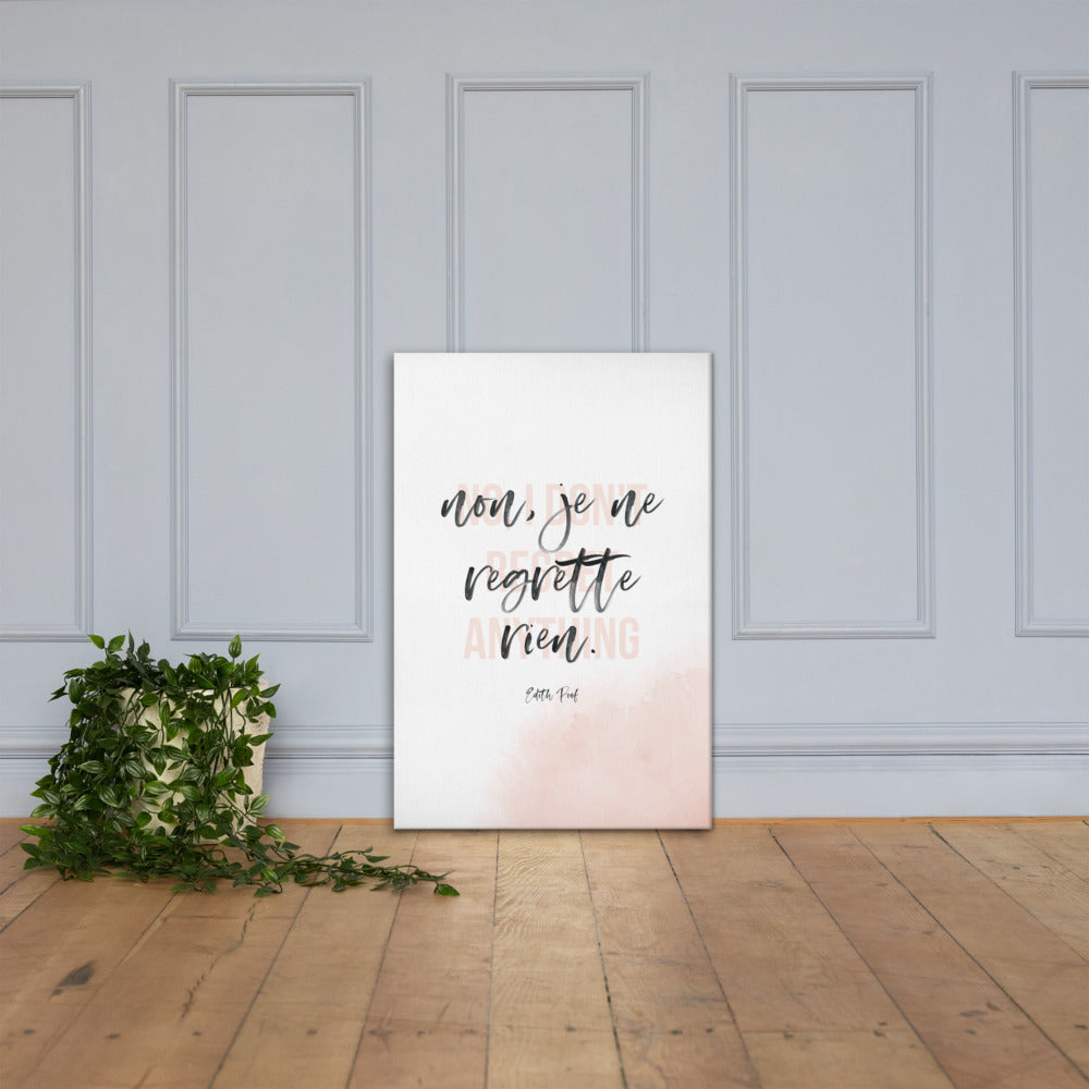 noregrets - Canvas