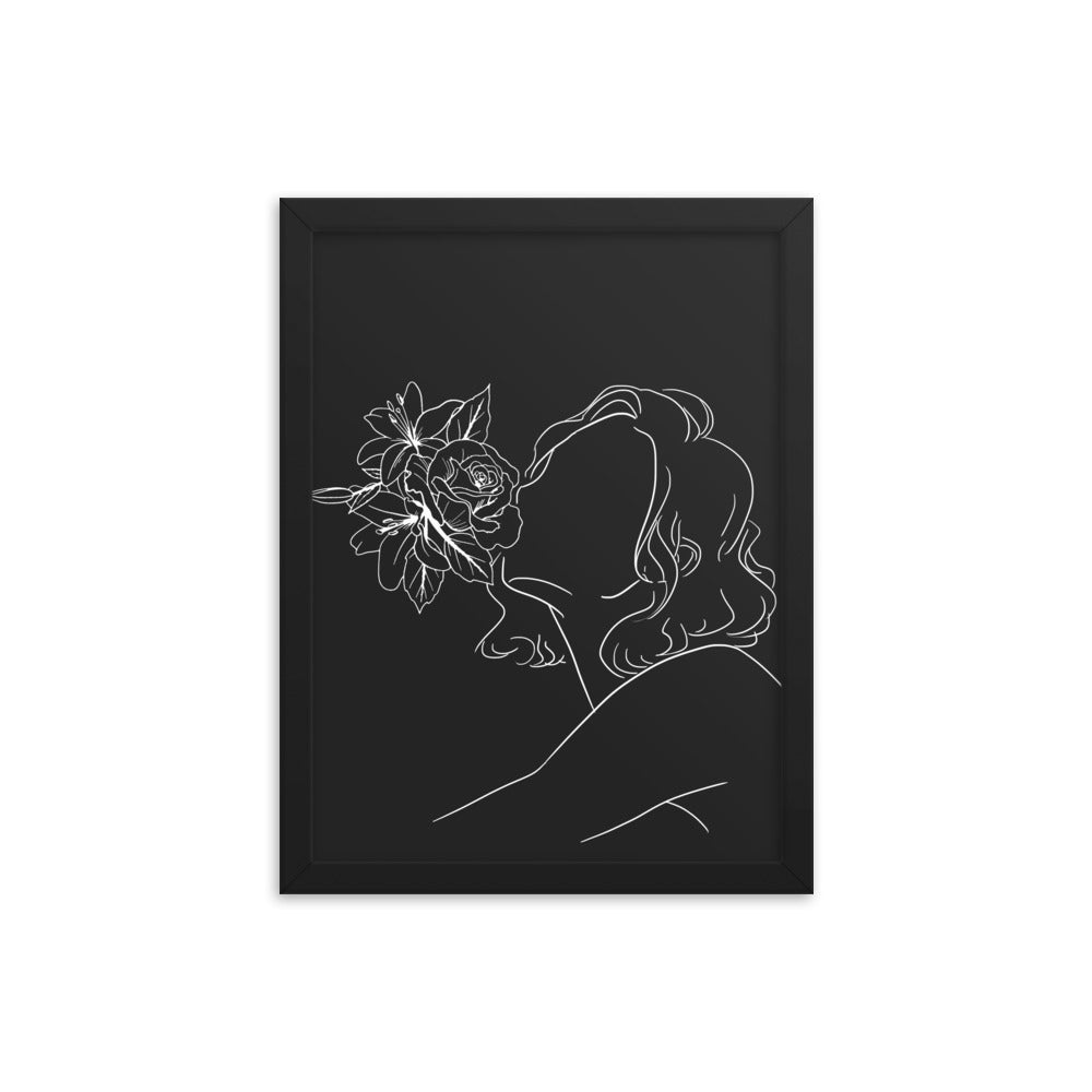 rosekiss - Framed poster