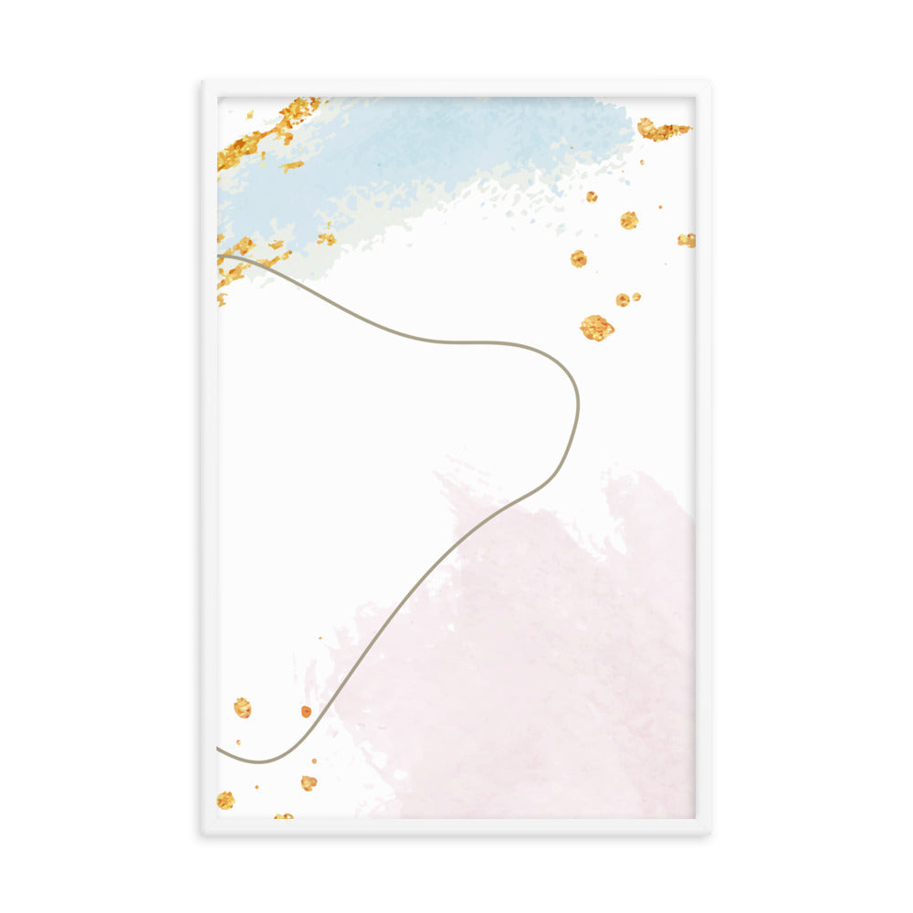 marbleart - Framed poster