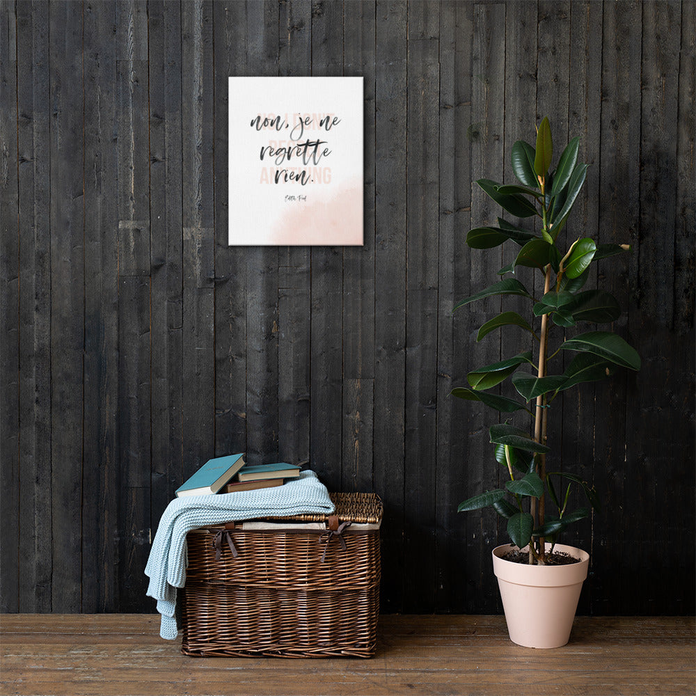 noregrets - Canvas