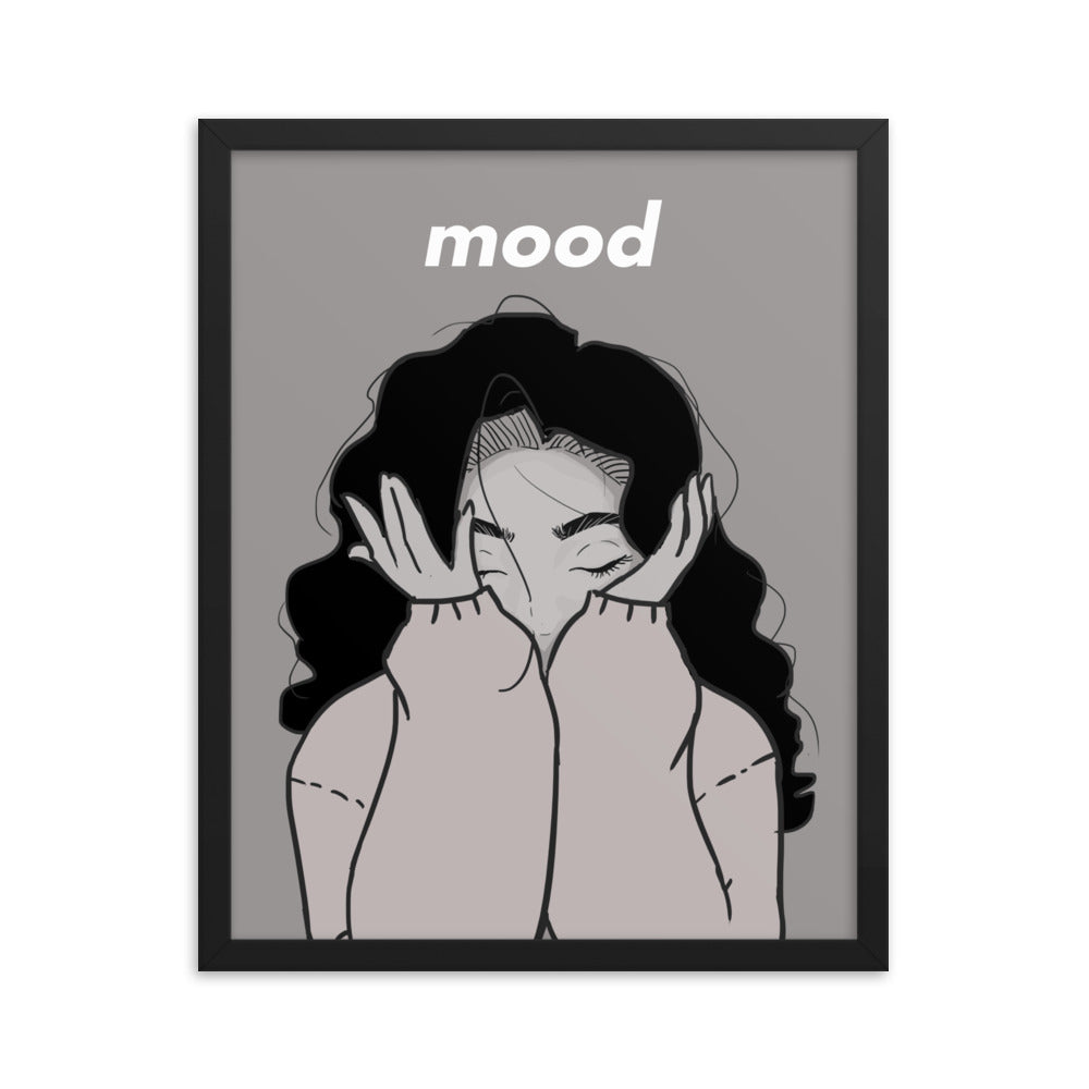 sundaymood - Framed poster