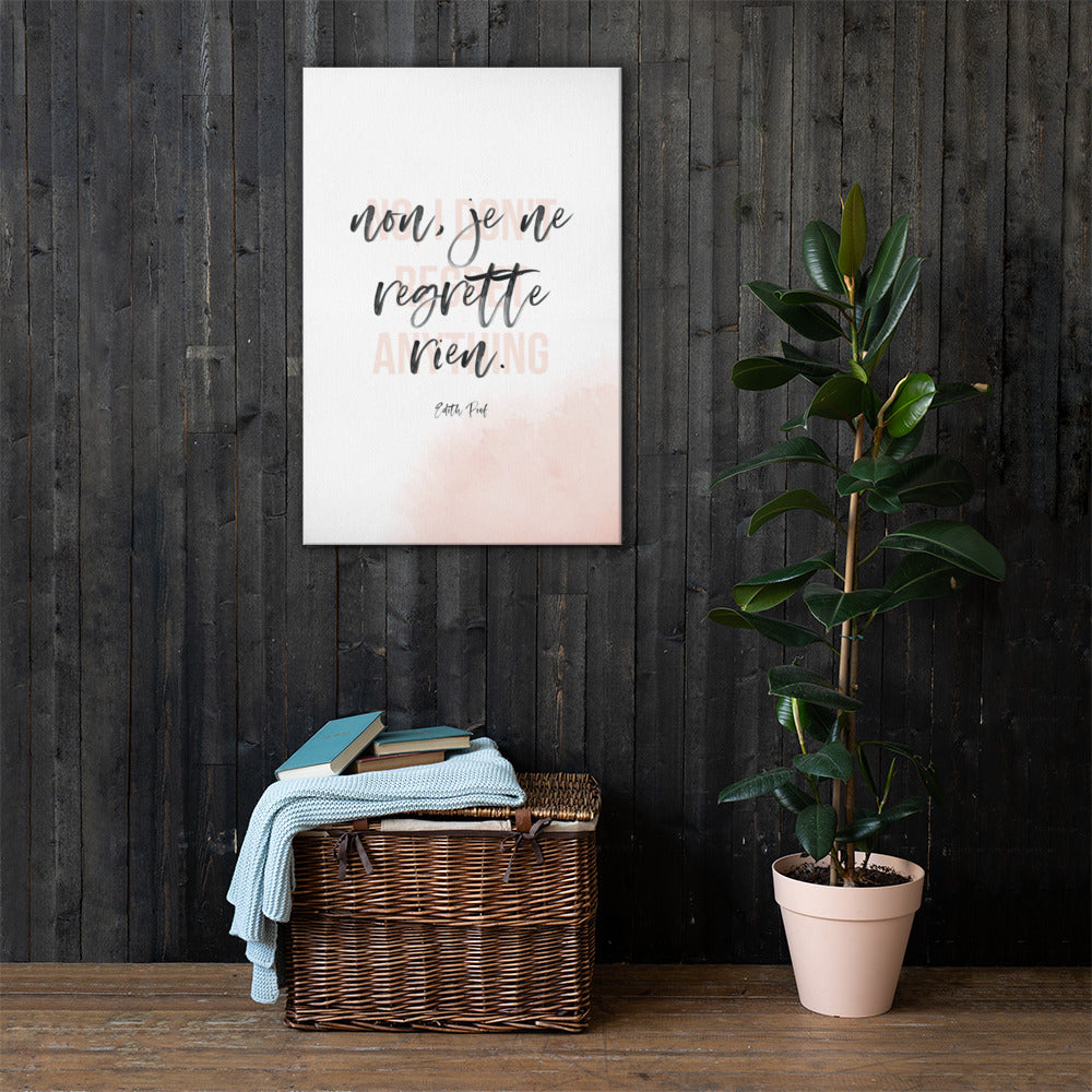 noregrets - Canvas