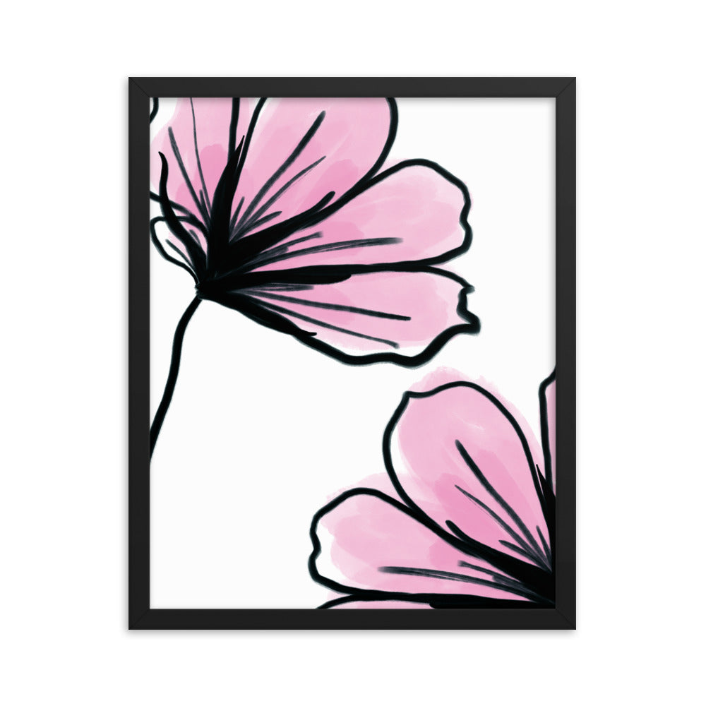 roseblossoms - Framed poster