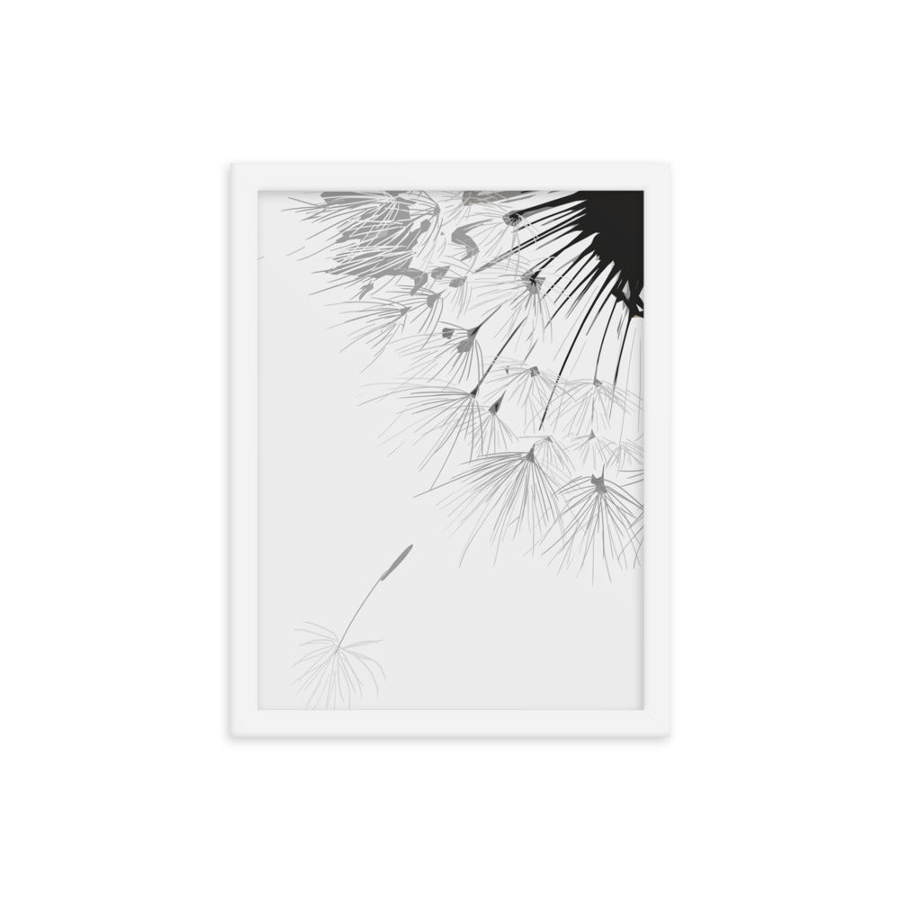 dandelion - Framed poster