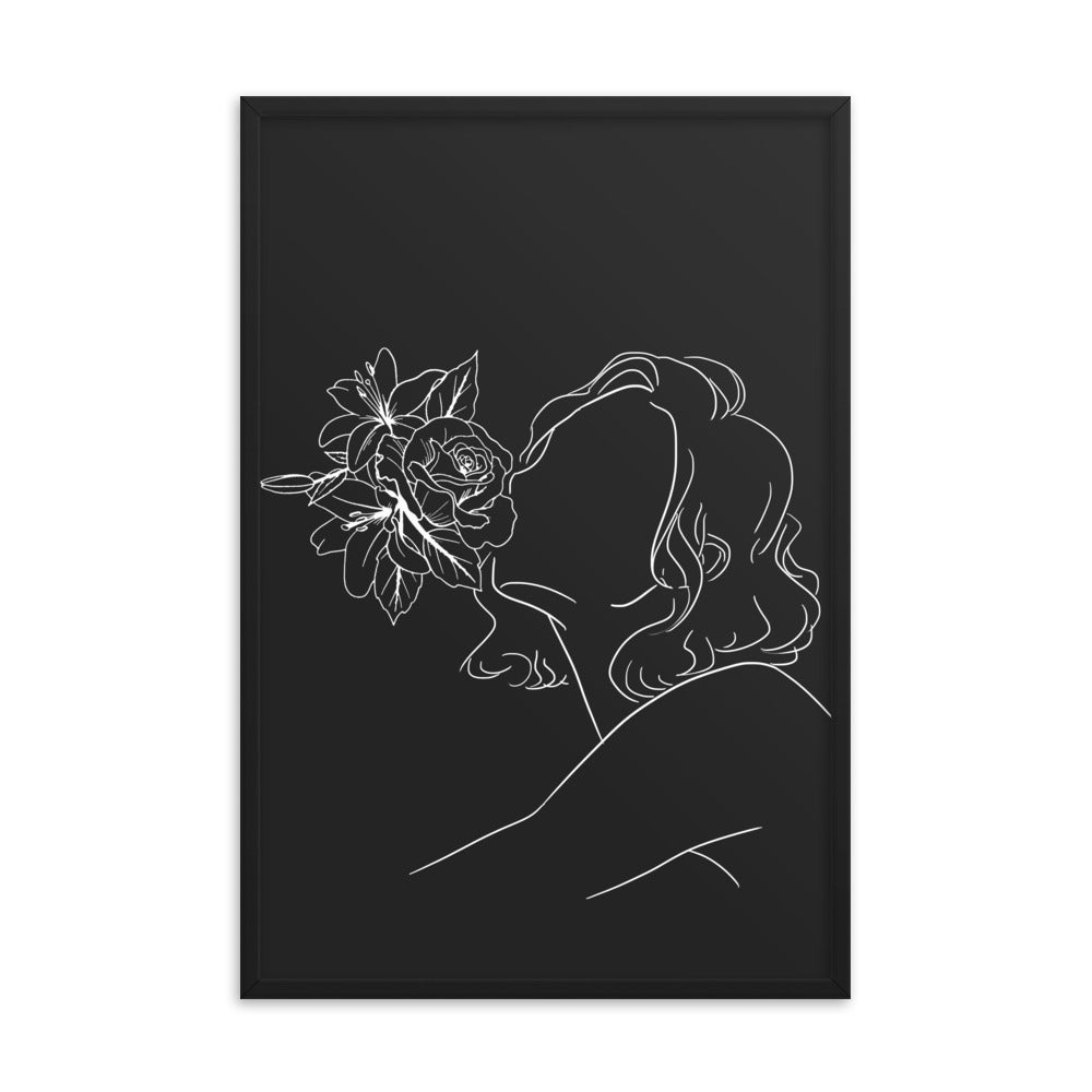 rosekiss - Framed poster