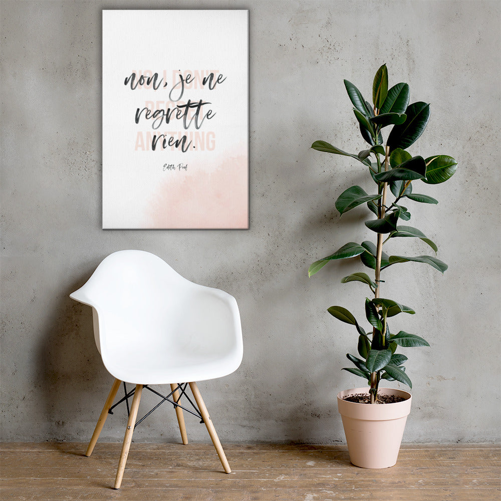 noregrets - Canvas