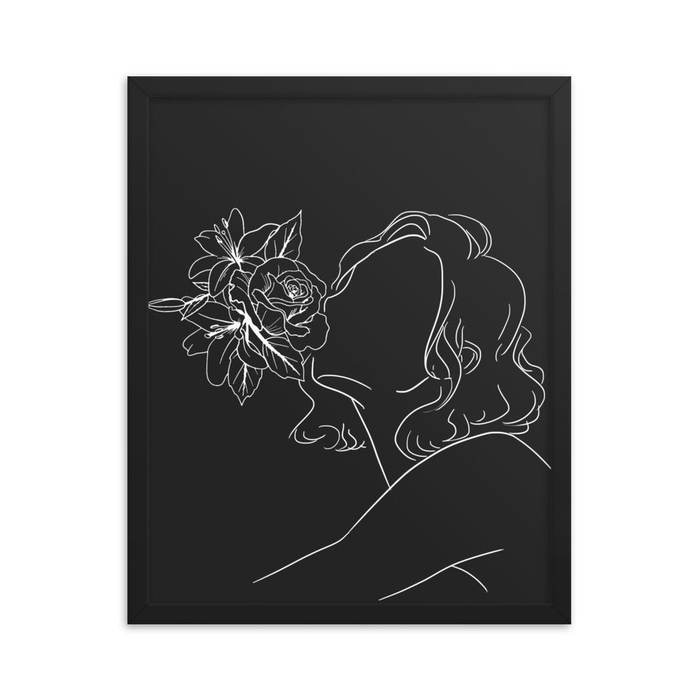 rosekiss - Framed poster