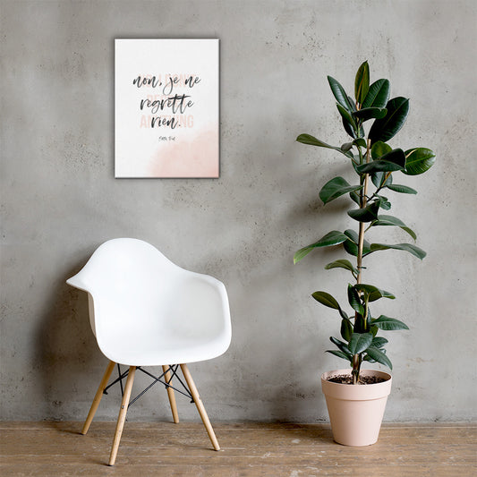 noregrets - Canvas