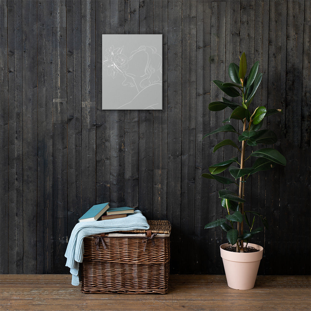 rosekiss_grey - Canvas