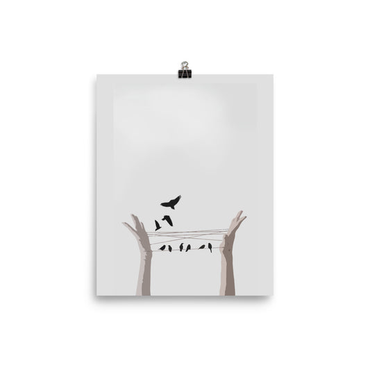 birdhands - Poster