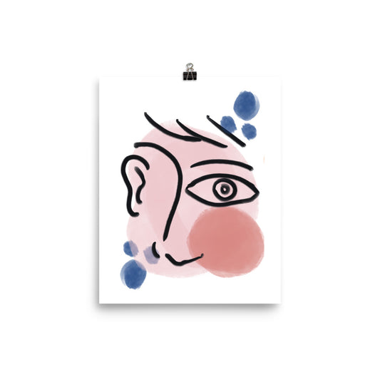 abstractface - Poster