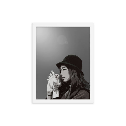 thoughtful - Framed poster